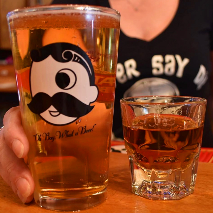 fraziers-beer-shot Frazier's on the Avenue Orioles game day specials logo